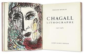 CHAGALL, MARC.  The Lithographs 1922-1974. Volumes 1-6.